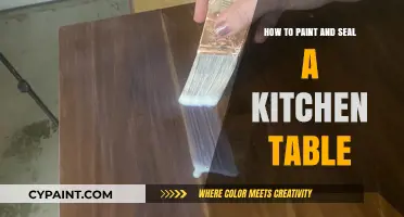 Revamp Your Kitchen Table: Painting and Sealing Tips for a Fresh Look