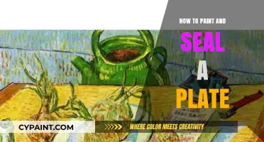 Mastering Plate Painting: Techniques to Paint and Seal Like a Pro