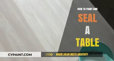 Mastering Table Makeovers: Painting and Sealing Techniques for Durability