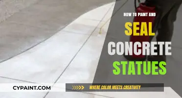 Mastering Concrete Art: Painting and Sealing Statues for Durability