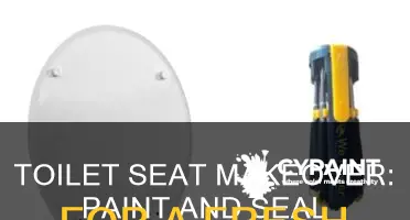 how to paint and seal my toilet seat lid