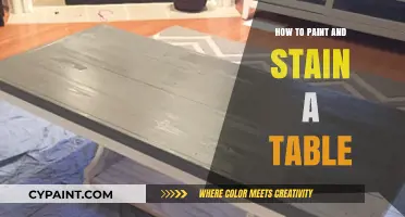 Master Table Makeover: Painting and Staining Techniques for a Stunning Finish