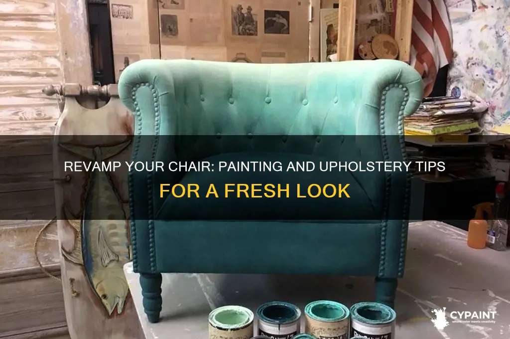 how to paint and upholster a chair