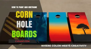 Mastering Cornhole Board Painting and Urethane Finishing Techniques