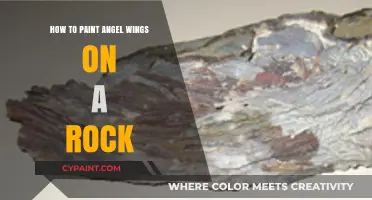 Create Celestial Art: Painting Angel Wings on Rocks Step-by-Step