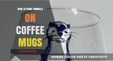 Creative Mug Art: Painting Adorable Animals on Coffee Mugs
