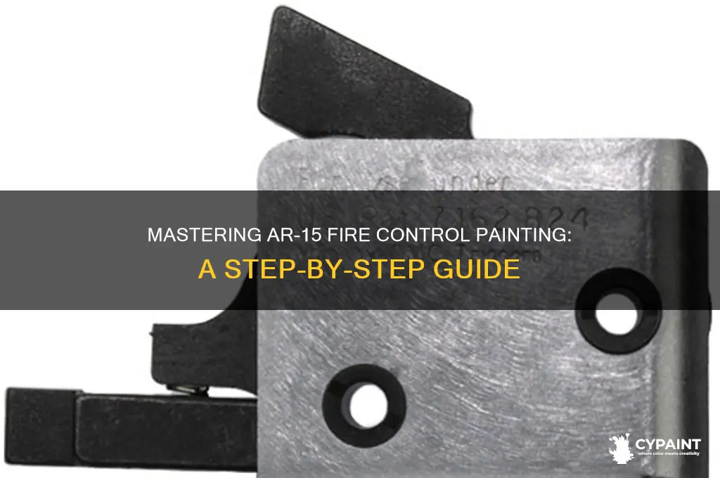 how to paint ar 15 fire control