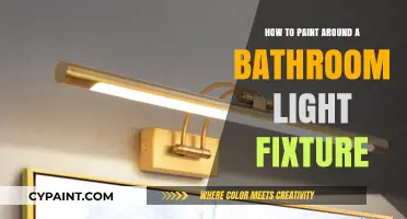 Easy Steps to Paint Around Bathroom Light Fixtures Flawlessly