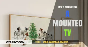 Painting Around a Mounted TV: Tips for a Seamless Wall Finish