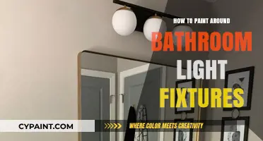 Easy Steps to Paint Around Bathroom Light Fixtures Flawlessly