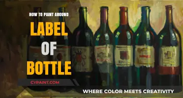 Master Bottle Painting: Tips for Perfectly Painting Around Labels