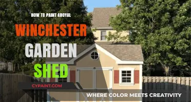 Transform Your Shed: Painting a Royal Winchester Garden Retreat