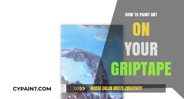 Creative Skateboard Customization: Painting Art on Your Griptape