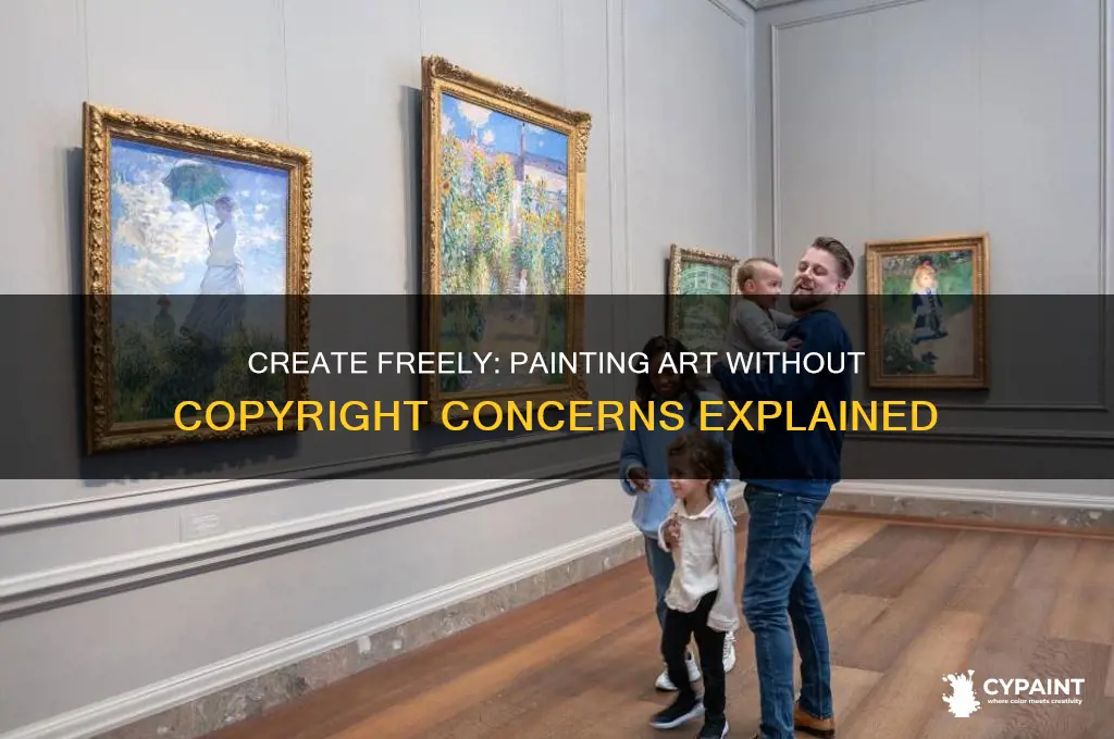 how to paint art with worrying about copyrights