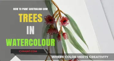 Master Watercolour Techniques for Painting Australian Gum Trees