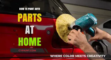 DIY Auto Painting: Master Home Techniques for Custom Car Parts