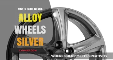 DIY Guide: Painting Avensis Alloy Wheels Silver in Easy Steps