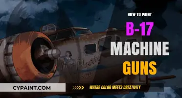 Mastering the Art: Painting B-17 Machine Guns Step-by-Step