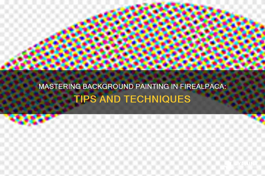 how to paint background in fire alpaca