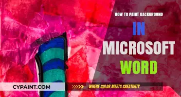 Mastering Background Painting in Microsoft Word: A Step-by-Step Guide