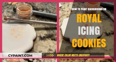 Mastering Royal Icing Cookies: Painting Perfect Backgrounds Step-by-Step