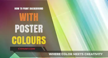Mastering Poster Color Techniques for Vibrant Background Painting
