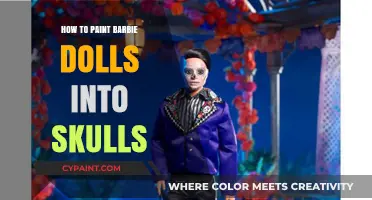 Transforming Barbie Dolls: A Creative Guide to Painting Skull Designs