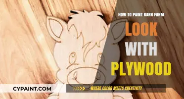 DIY Plywood Barn Farm Painting: Achieve Rustic Charm Easily