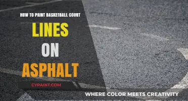 DIY Guide: Painting Durable Basketball Court Lines on Asphalt Surfaces