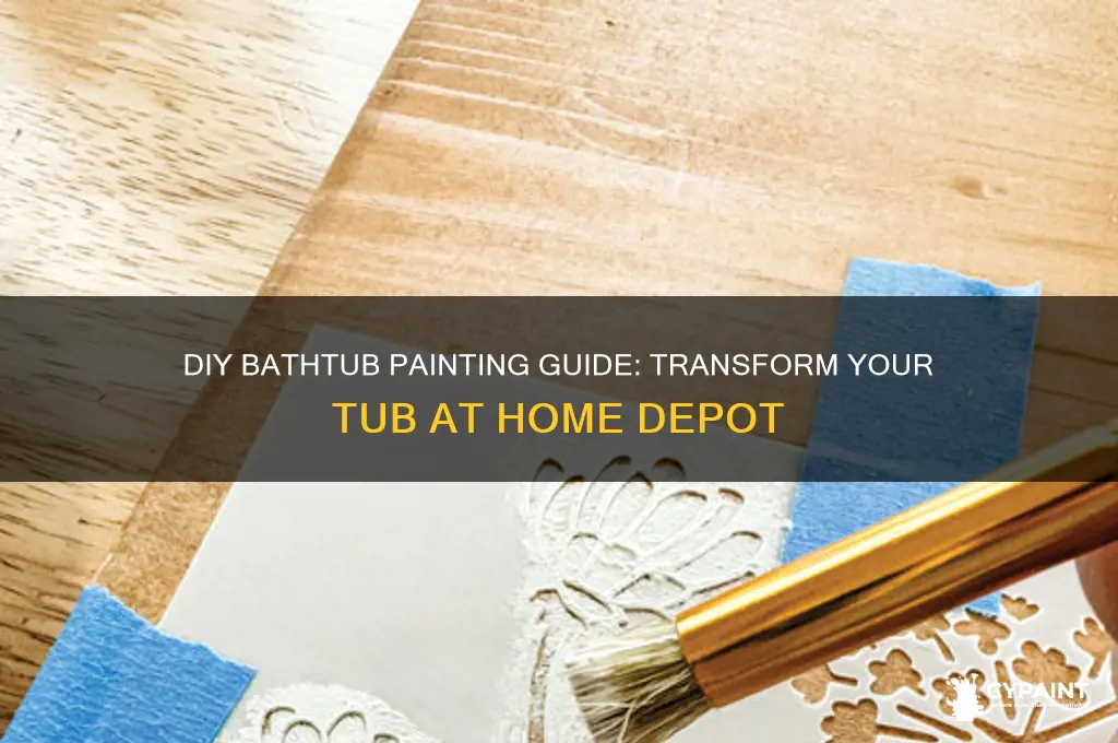 how to paint bath tubtub at e depot
