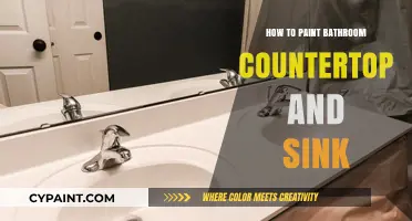 Revamp Your Bathroom: Easy Steps to Paint Countertop and Sink