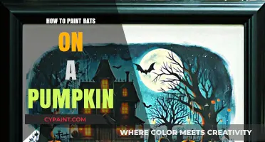 Spooky Pumpkin Art: Painting Bats for Halloween Decor