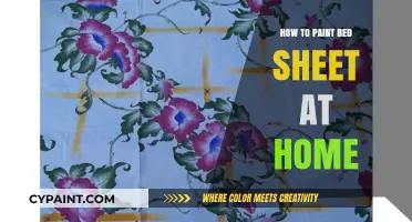 DIY Bed Sheet Painting: Easy Home Techniques for Creative Designs