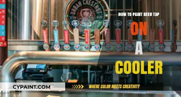 DIY Guide: Painting a Beer Tap Design on Your Cooler