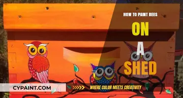 Creative Guide to Painting Vibrant Bees on Your Garden Shed