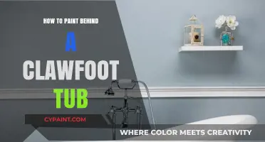 Mastering the Art: Painting Behind a Clawfoot Tub Effortlessly