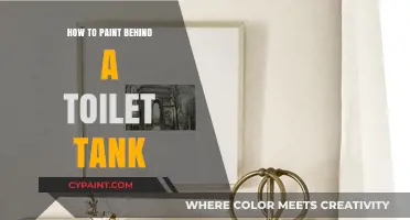 Mastering the Art: Painting Behind a Toilet Tank Effortlessly