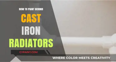 Mastering the Art of Painting Behind Cast Iron Radiators