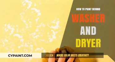 Mastering Tight Spaces: Tips for Painting Behind Washer and Dryer