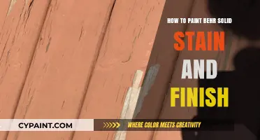 Mastering Behr Solid Stain: Tips for a Flawless Paint Finish