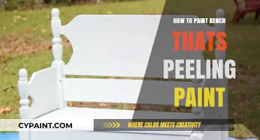 Revive Your Peeling Bench: A Step-by-Step Painting Guide