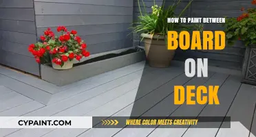 Mastering Deck Painting: Tips for Painting Between Deck Boards