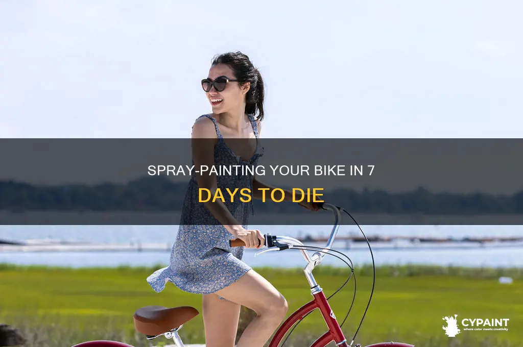 how to paint bicycle in 7 days to die