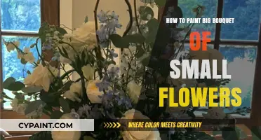 Mastering the Art of Painting a Large Bouquet of Tiny Flowers