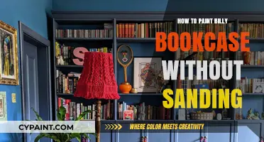 Effortless Billy Bookcase Makeover: Paint Without Sanding in Simple Steps