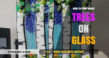 Mastering Glass Art: Techniques for Painting Birch Trees on Glass
