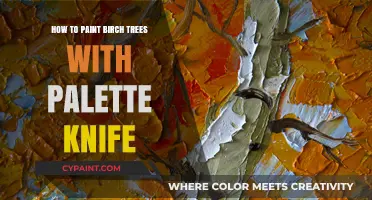 Master Palette Knife Techniques for Painting Birch Trees Effortlessly