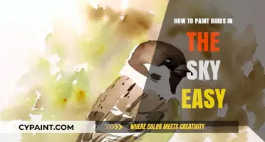 Simple Sky Bird Painting Techniques for Beginners: Easy Steps