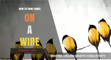 Mastering the Art of Painting Birds on a Wire: Tips and Techniques