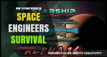Mastering Space Engineers Survival: Painting Blocks for Customization and Camouflage